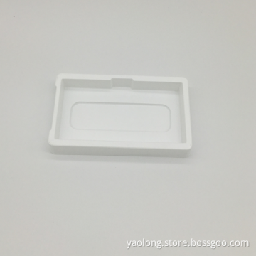 custom PVC transparent blister packing tray for earphone